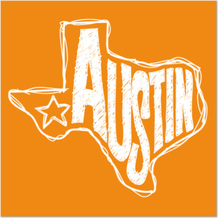 Austin, Texas Posters and Art