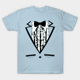 70s Powder Blue Tuxedo T-Shirt