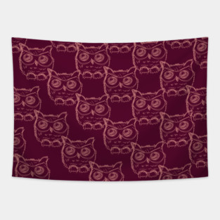 Being Human Is Exhausting So Be An OWL Tapestry