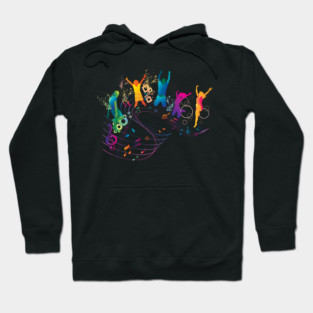 Colorful Dance Hoodie