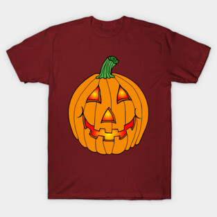 Glowing Happy Jack-O-Lantern T-Shirt