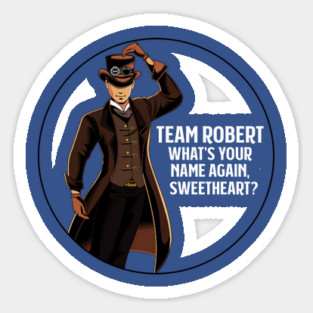 Team Robert - A Year in the Life Sticker