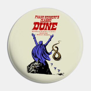 Retro Dune Cover Pin