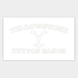 dutton ranch yellowstone Sticker