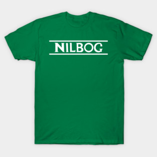 'Nilbog' Street Sign T-Shirt