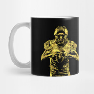 Football Player UNIQUE abstract artwork style for all the gridiron fans Mug