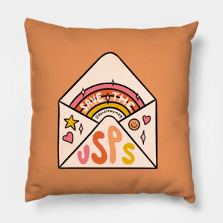Save the USPS Pillow