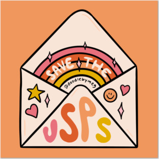 Save the USPS Posters and Art