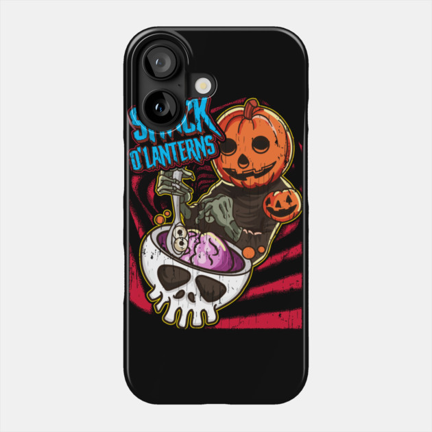 Snack O'lanterns Halloween Funny Phone Case by creative