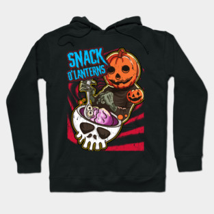 Snack O'lanterns Halloween Funny Hoodie