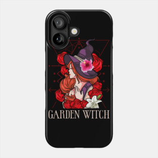 Garden Witch Halloween Phone Case