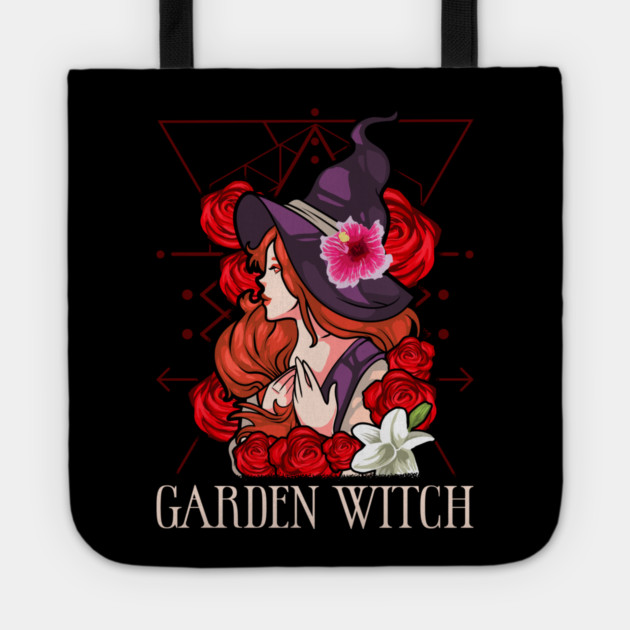 Garden Witch Halloween Tote by creative