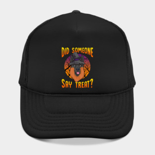 Did Someone Say Treat? German Shepherd Halloween Hat