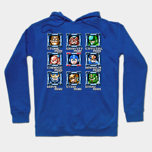 Mega Man 5 Stage Select Hoodie