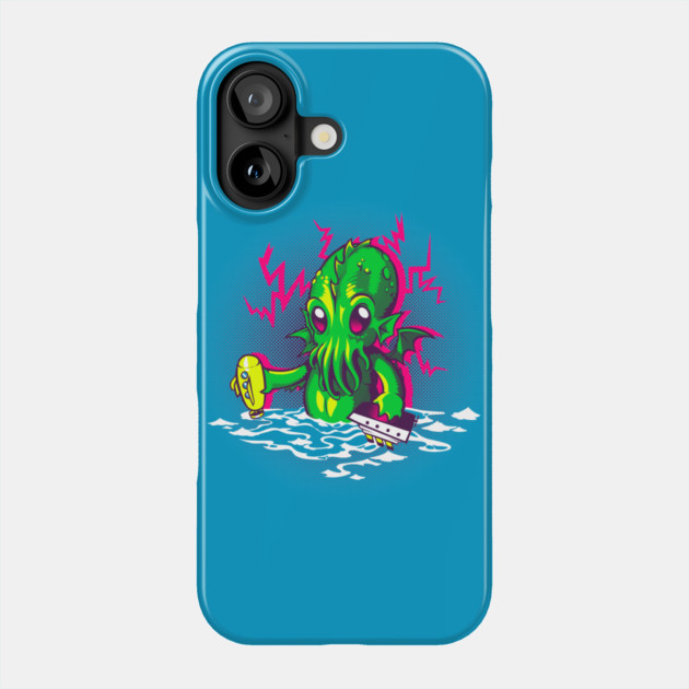 Little Cthulhu Phone Case by Raki