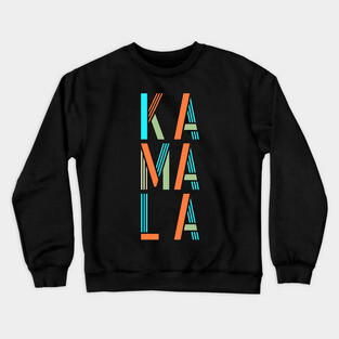 Kamala Vintage text Crewneck Sweatshirt