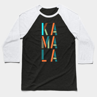 Kamala Vintage text Baseball T-Shirt