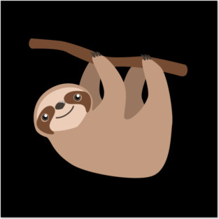 Sloth Posters and Art