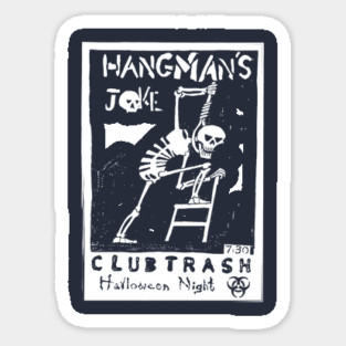 Hangman's Joke - The Crow Sticker