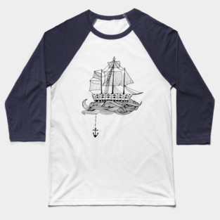 Ship Baseball T-Shirt