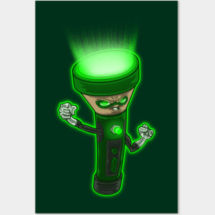 Power lantern Posters and Art