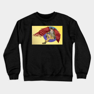 Hawks and Aizawa fusion Crewneck Sweatshirt