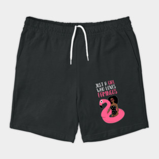 Just a Girl Who Loves Flamingos, Flamingo Lover Shorts