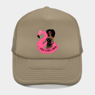 Zero Flocks Flamingo Given, Funny Love Flamingos Hat
