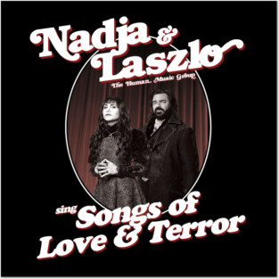 Nadja & Laszlo sing Songs of Love and Terror Posters and Art