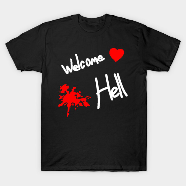 Welcome Love Hell - Touhou Project - T-Shirt | TeePublic