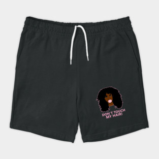 Don't Touch my Hair Afro Woman African Shorts