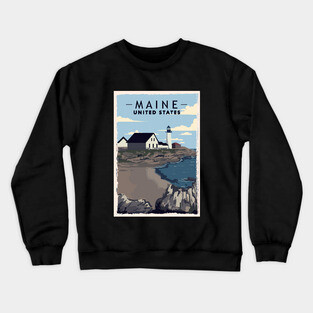 maine Crewneck Sweatshirt