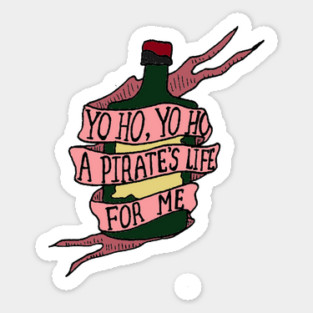 Pirates of the Caribbean ride Sticker