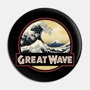 Great Wave Park Pin
