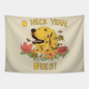 Spicy Dog Treats Tapestry