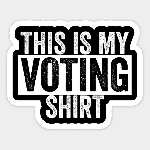 This is my Voting Shirt Magnet by belownormal