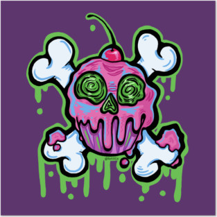 Poison Cupcake Posters and Art