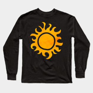 An Amazing Art Of Sun - Radiate Positivity In Pastel Yellow Long Sleeve T-Shirt
