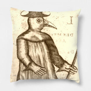Plague Doctor Pillow