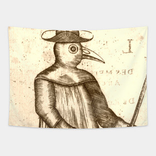 Plague Doctor Tapestry