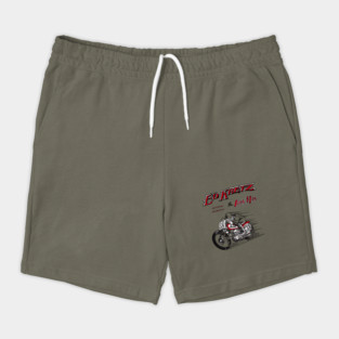 The Legendary Motorcycle Racer The iron Man Ed Kretz Shorts