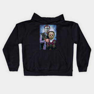 Michael and Jason Step Brothers Kids Hoodie