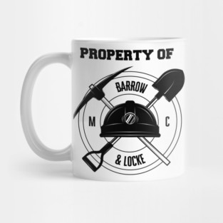 Barrow & Locke black Mug