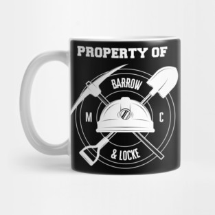 Barrow & Locke white Mug