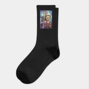 Horror Step Brothers halloween movie Socks