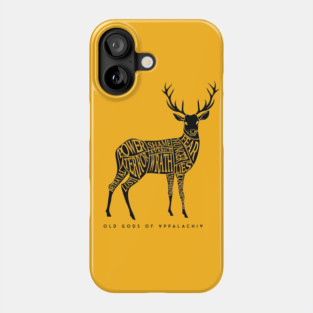 Horned Head: Meatchart Black Phone Case