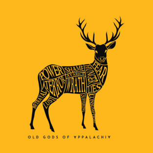 Horned Head: Meatchart Black T-Shirt