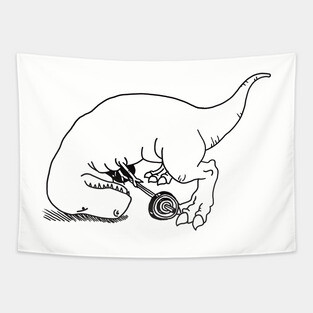 TEE-REX TRYING Tapestry