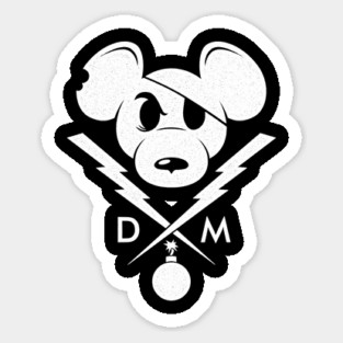 Danger Skull Sticker