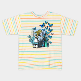 The Key To Wonderland - Alice in Wonderland Kids T-Shirt